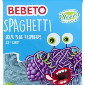 BEBETO SPAGHETTI  SOUR BLUE RASPBERRY 70G