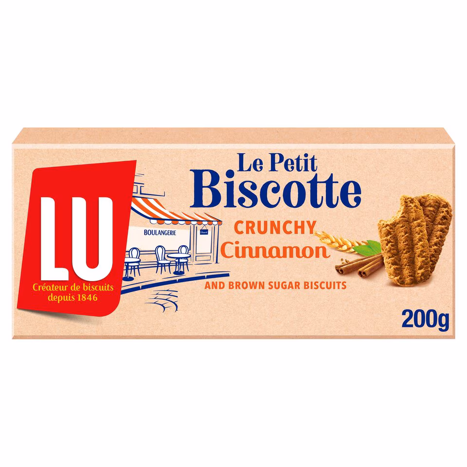 LU LE PETIT BISCOTTE CINNAMON 200G.