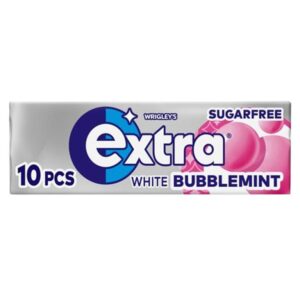 EXTRA WHITE BUBBLEMINT 14G