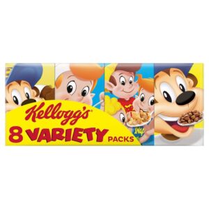 KELLOGGS VARIETY PACK 8PACK 196G.