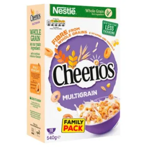 NESTLE MULTIGRAIN CHEERIOS 600G FAMILY PACK