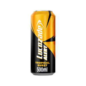 LUCOZADE ALERT TROPICAL BURST  500ML