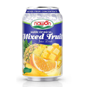 NAWON FRESH MIXED FRUIT JUICE DRINK CAN 330ML