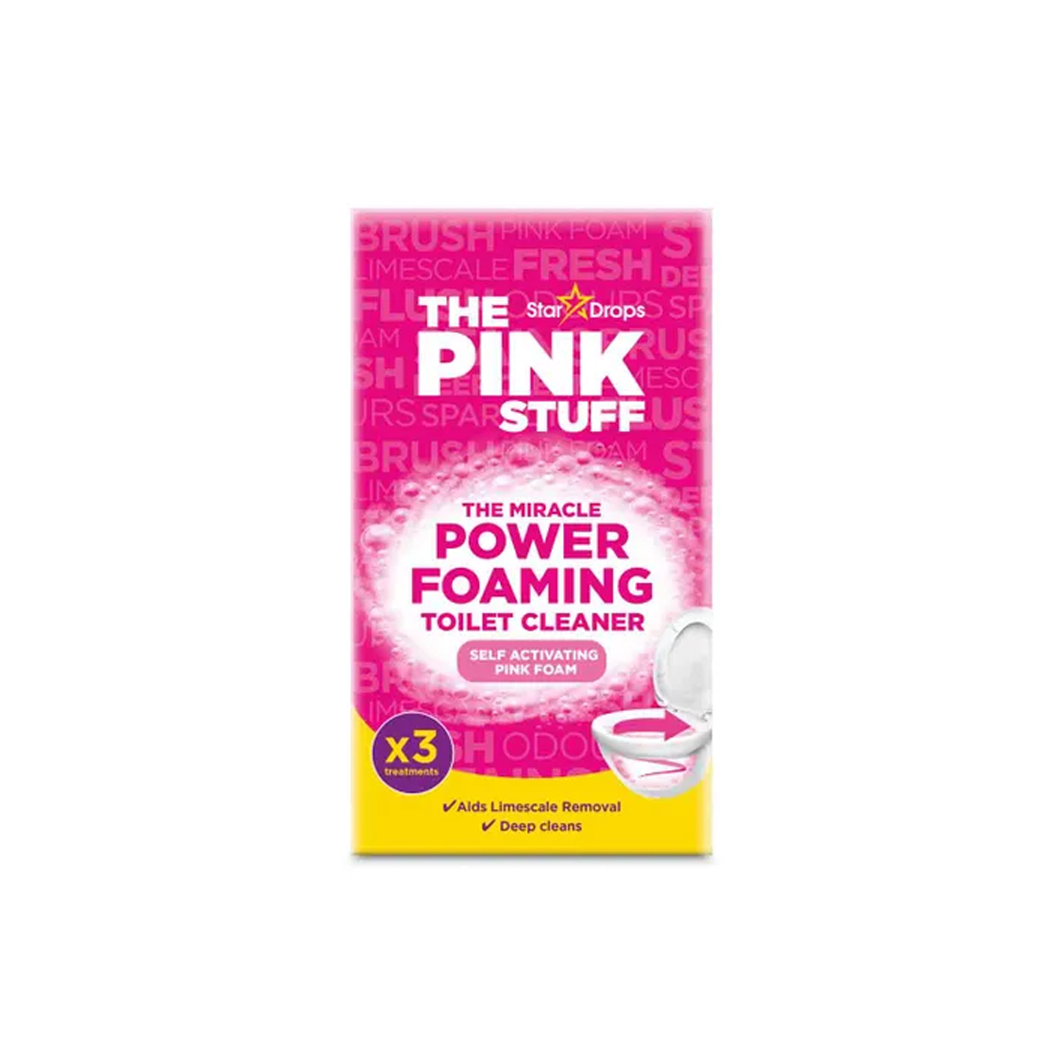 THE PINK STUFF POWER FOAMING TOILET CLEANER 300G