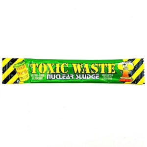 TOXIC NUCLEAR SLUDGE SOUR APPLE CHEW BAR 20G