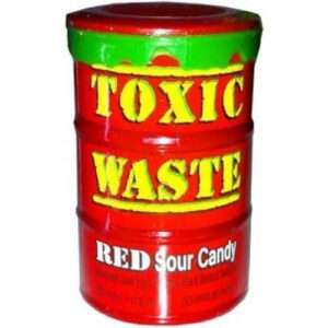 TOXIC WASTE RED SOUR CANDY 42G