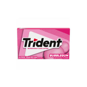 TRIDENT GUM BUBBLE GUM 14S S/F