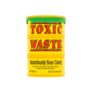 TOXIC WASTE HAZARDOUSLY SOUR CANDY 42G