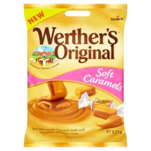 WERTHERS ORIGINAL SOFT CARAMELS 125G  NP