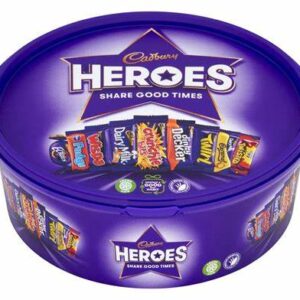 CADBURY HEROES TUB 550G