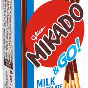 LU MIKADO &GO  MILK CHOCOLATE 39G.