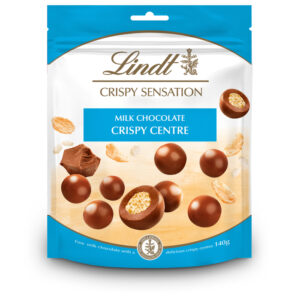 LINDT SENSATION CRISPY BISCUIT 140G