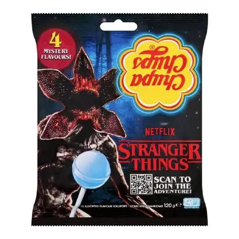 C C 4 MYSTERY FLAVOURS LOLLIPOPS 120G 10S ASS