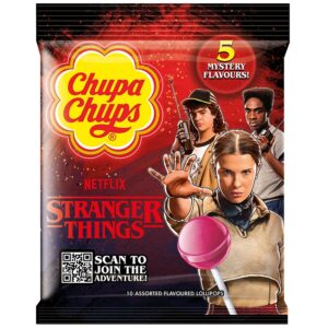 C C 5MYSTERY FLAVOURS LOLLIPOPS 120G 10S ASS